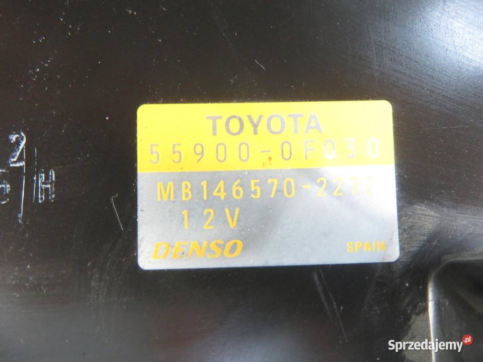 KLIMATRONIK TOYOTA COROLLA Verso 559020F010C Panele sterowania, przełączniki