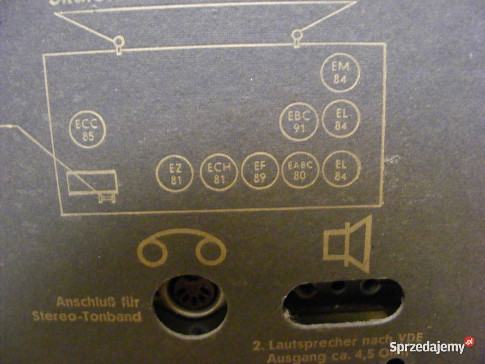 Radio lampowe NECKERMANN TONMEISTER STEREO Wałcz