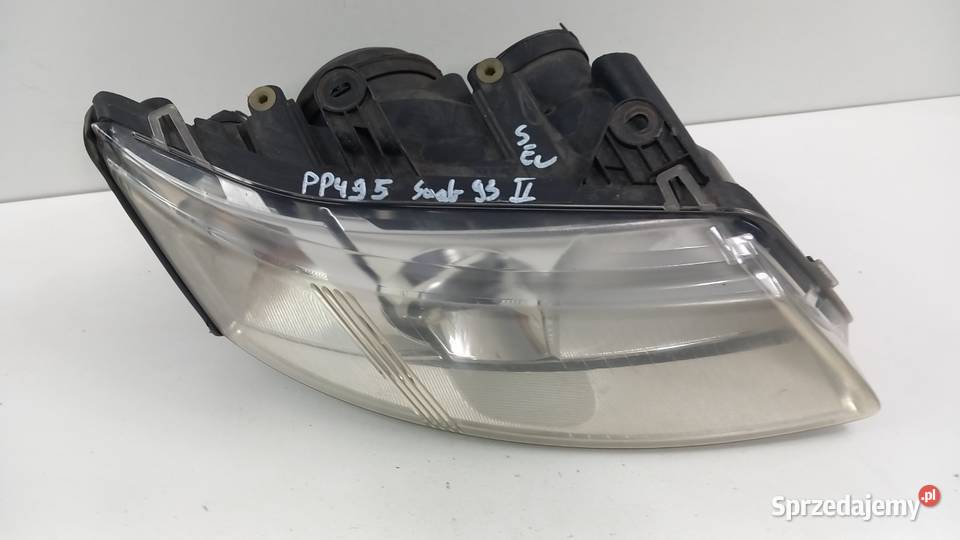 SAAB 93 II LAMPA PRZÓD PRAWA SOCZEWKA EU Zbierkowo