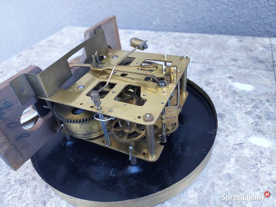 118 Stary zegar ścienny Mauthe przedwojenny Antyki Tczew sprzedam