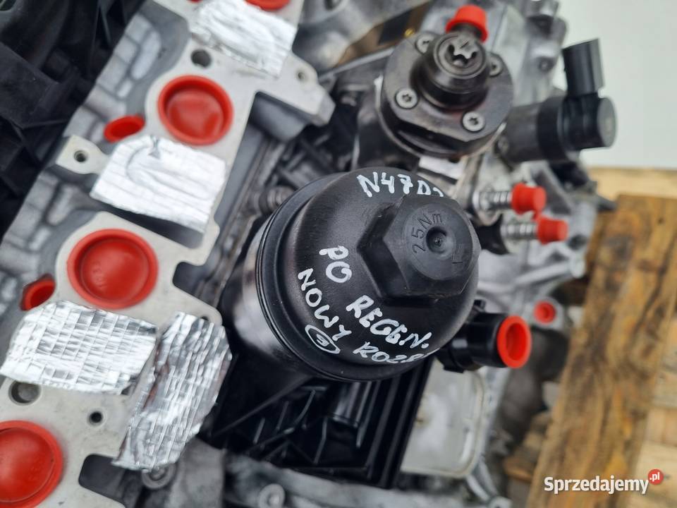 SILNIK BMW F07 GT 20 D DIESEL 184 nowy rozrząd lubelskie