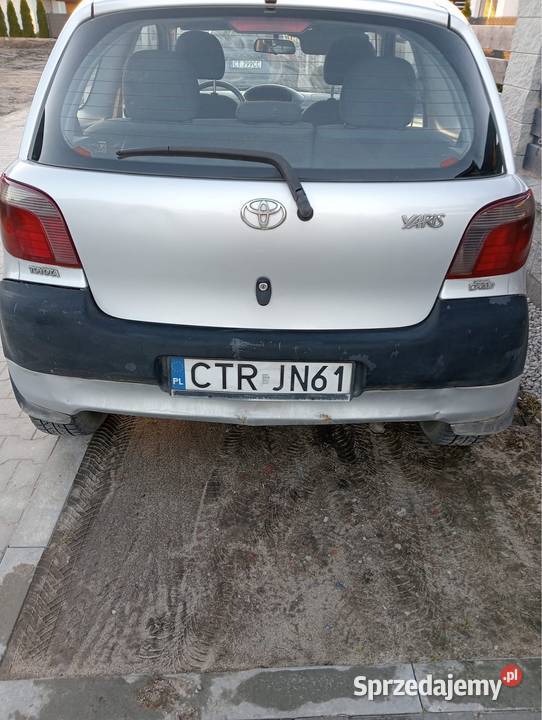 Toyota Yaris 14 d4d 2003r przebieg 200 Toruń