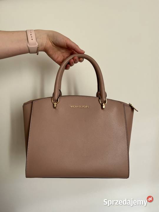 Torebka MK Michael Kors Satchel Fawn Dla kobiet Torby i torebki mazowieckie Warszawa