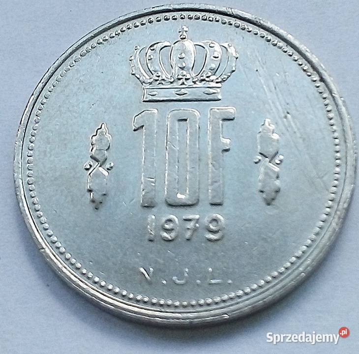 LUKSEMBURG10 FRANKOW1979 r JEAN GRANDDUC ŁADNA Legionowo sprzedam