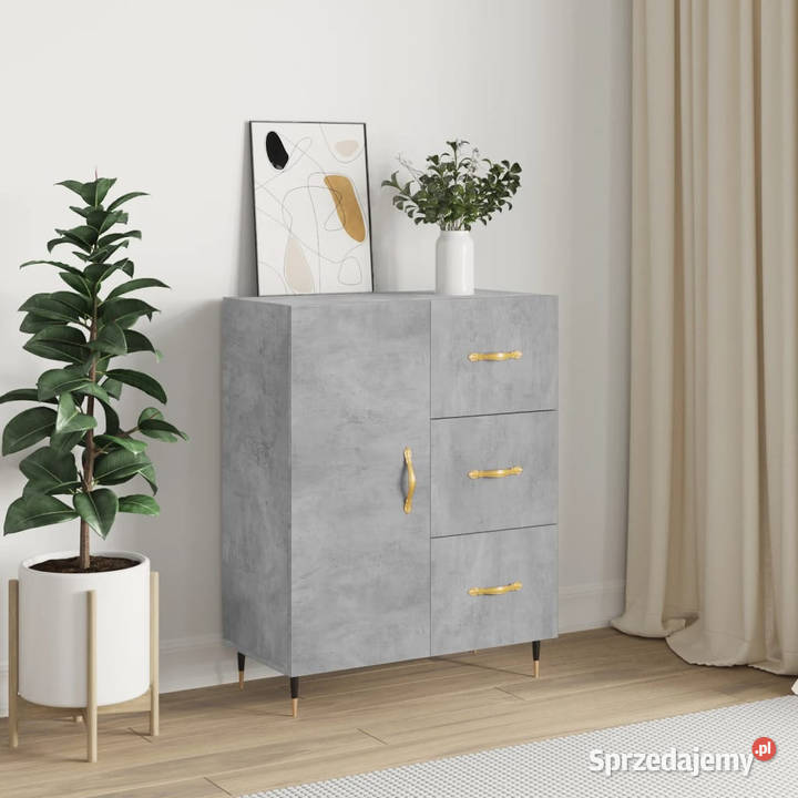 Szafka szarość betonu 695x34x90 materiał Warszawa sprzedam