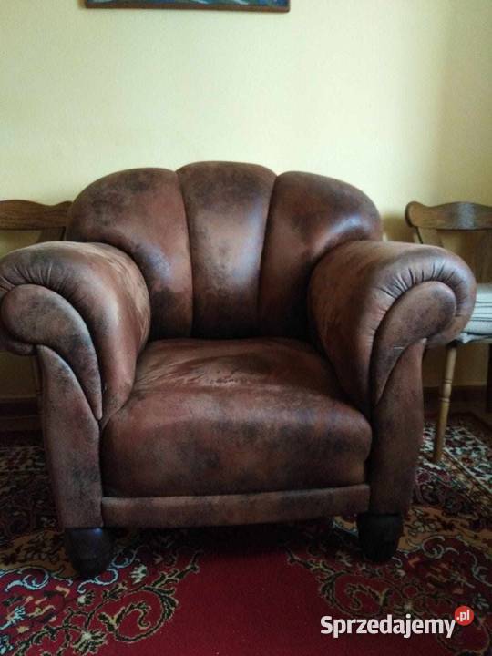 Fotel klubowy ecoskóra Wrocław