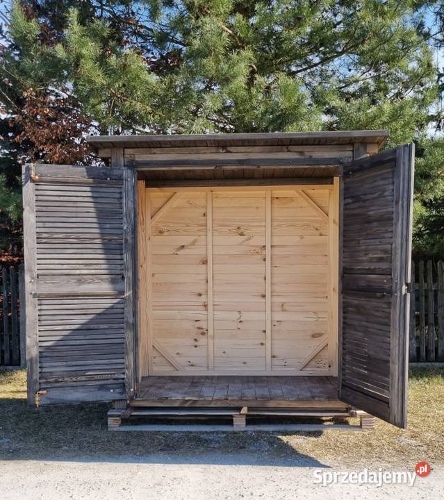 Domek narzędziowy ogrodowy drewniany 2 x 11m Kalety