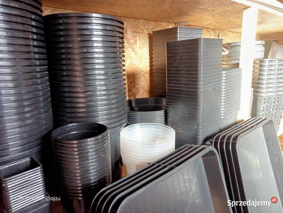 Doniczki tace uprawowe okrągłe kwadratowe