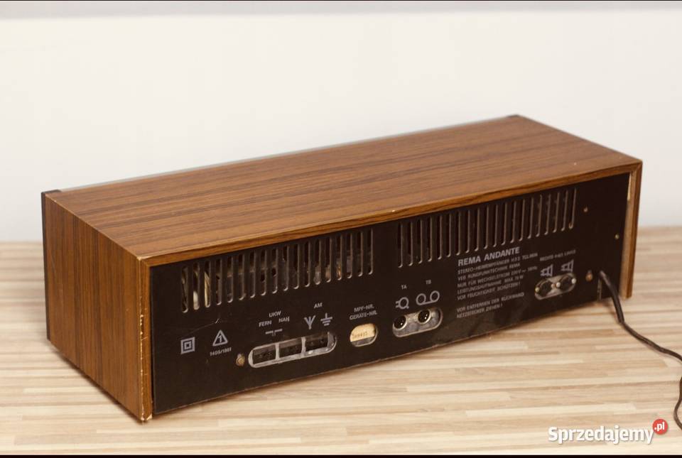 Radioodbiornik Rema Andante 844 Stereo kujawsko-pomorskie sprzedam