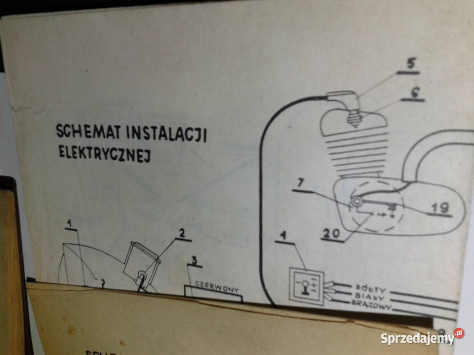 WSK oryginalna fabryczna instrukcja obslugi z Kęty