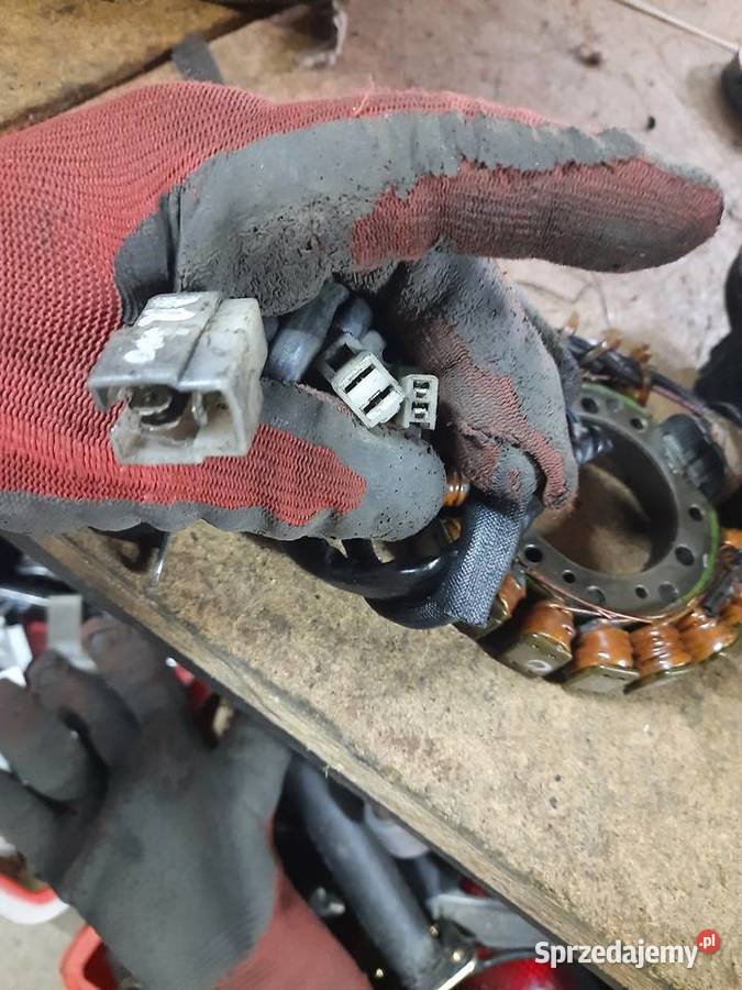 Suzuki DR 600 dr 650 stojan iskrownik alternator Silniki i osprzęt Jelenia Góra