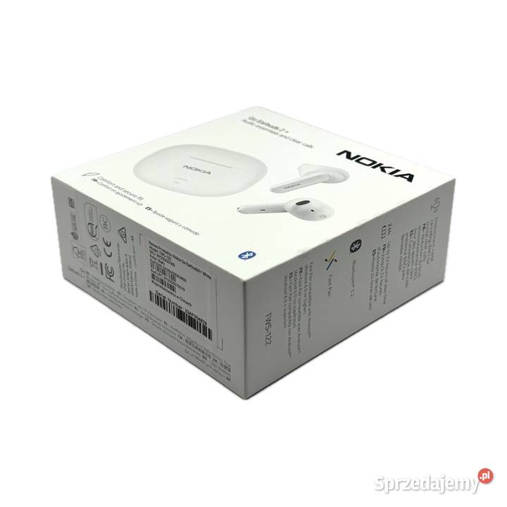 Słuchawki bezprzewodowe Nokia Go Earbuds 2 nowe Audio mazowieckie Warszawa