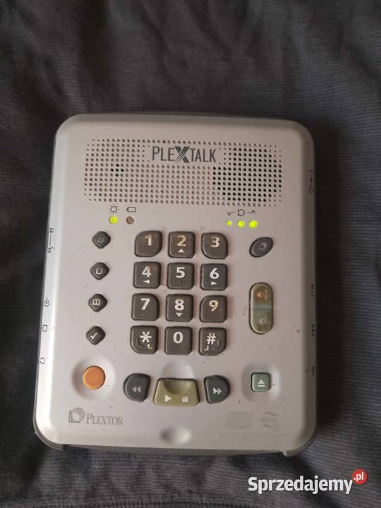 dyktafon Plextalk odtwarzacz DAISY CD Odtwarzacze CD i MD