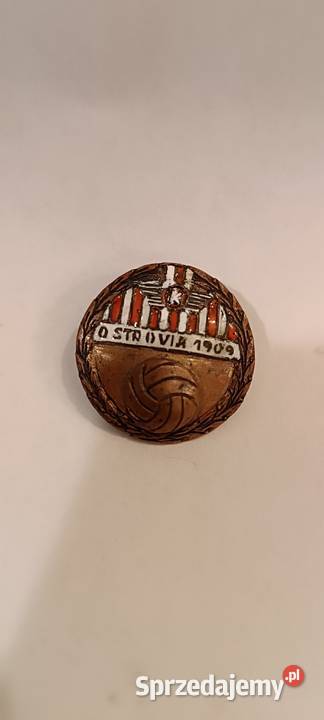 Odznaka okolicznościowa klubu Ostrovia Ostrów Kraków