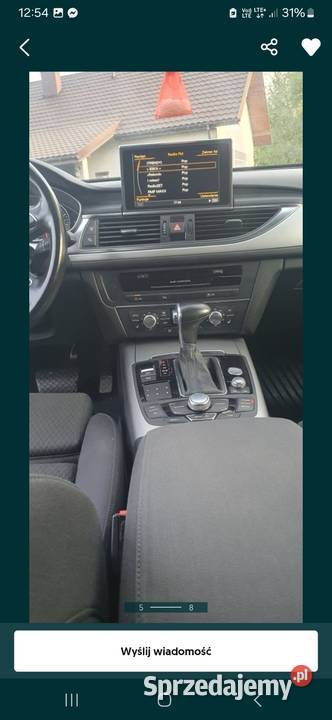 Audi a6 c7 20 tdi 177 nieuszkodzony Połaniec