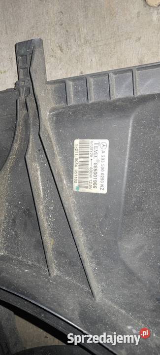 WENTYLATOR CHŁODNICY MERCEDES W203 209 22CDI Siechnice sprzedam