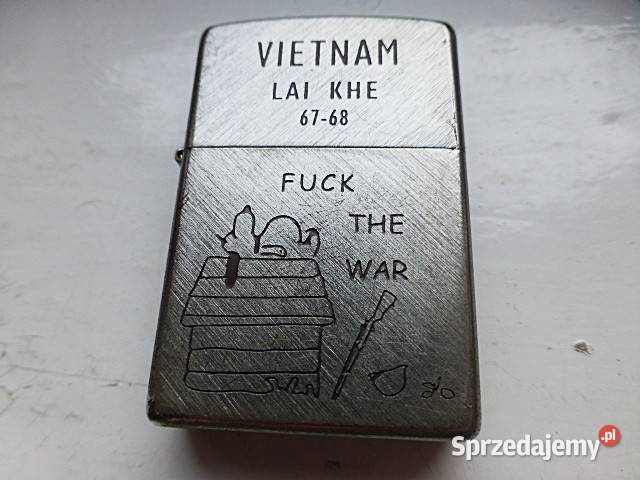 Zippo Zapalniczka Snoopy Grawer Custom F The War mazowieckie Warszawa