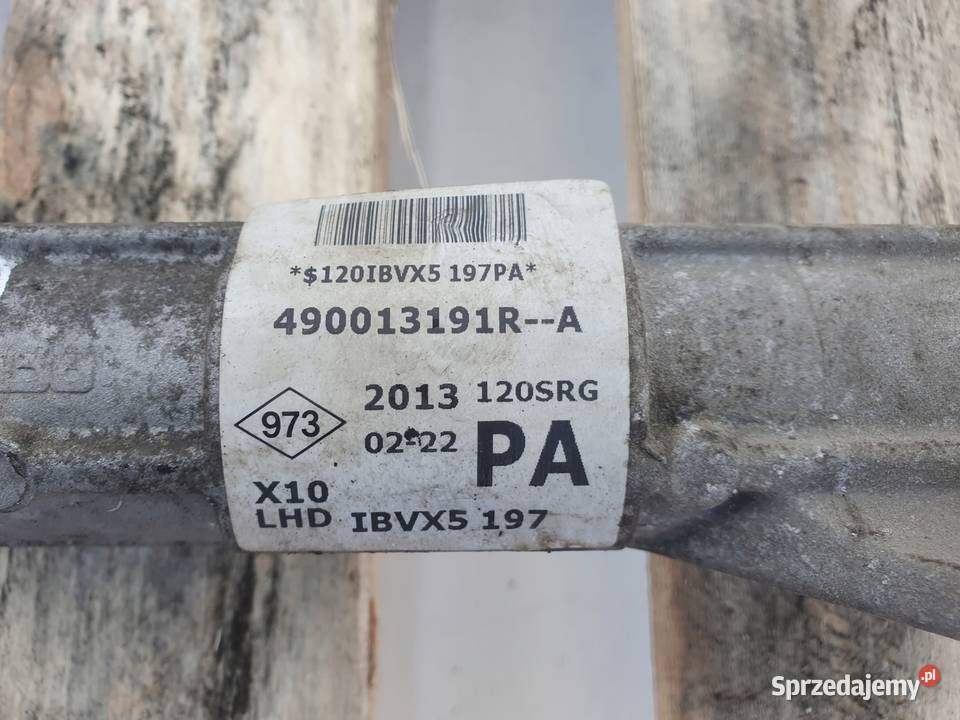 Renault Clio IV MAGLOWNICA przekładnia Rudka