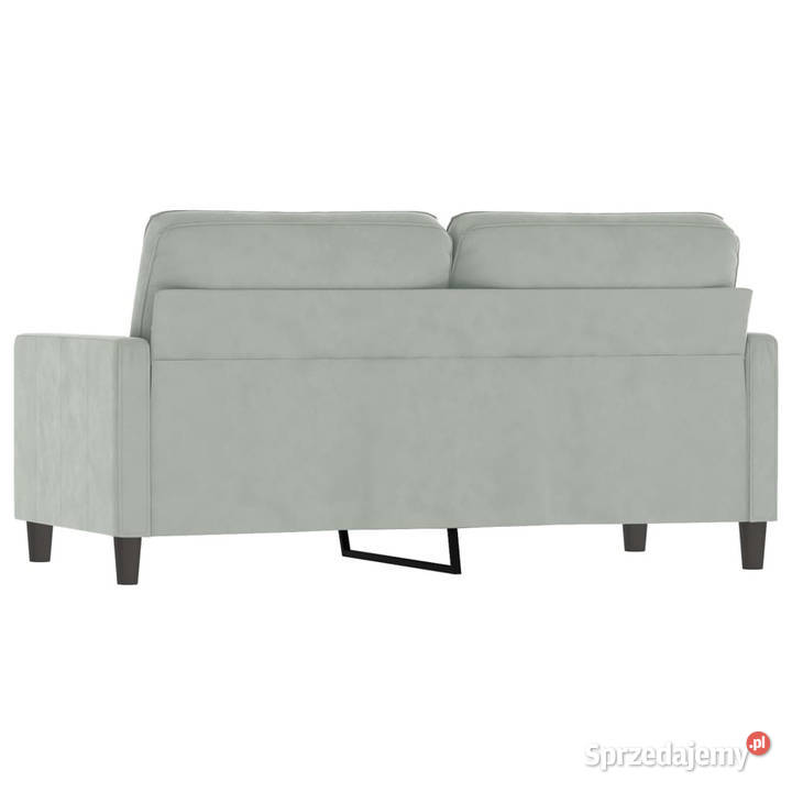 Sofa 2osobowa jasnoszara 140 tapicerowana Warszawa