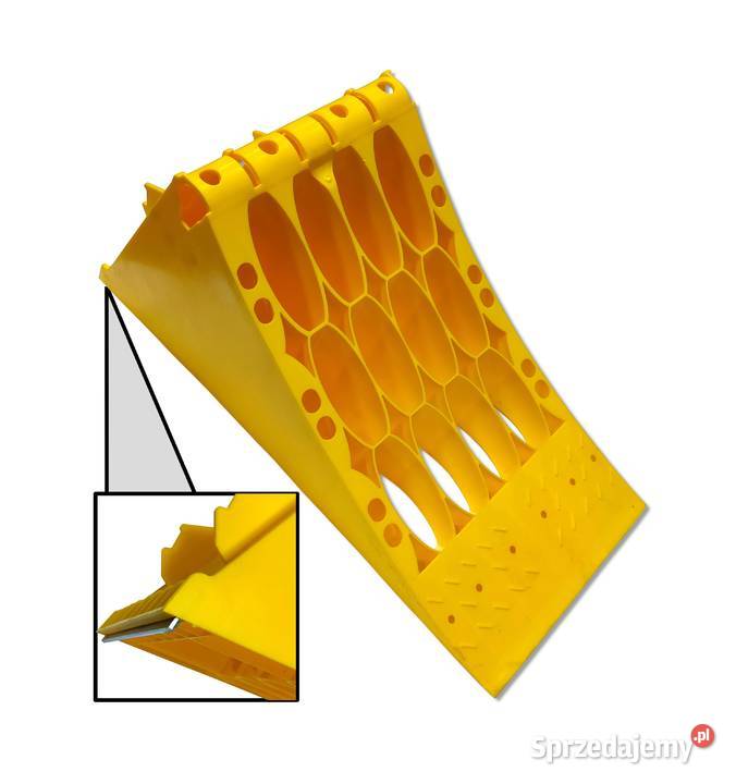 Klin Pod Koło Blokada KOŁA 201mm WKŁADKA Pozostałe