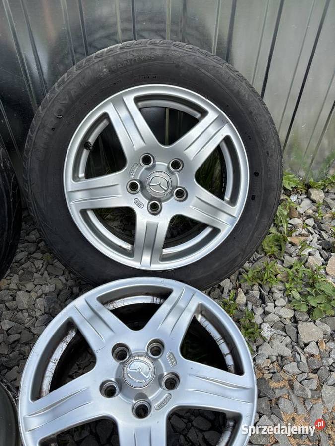 Kołaalufelgi Mazda 5x1143 15 aluminiowe podkarpackie Wola Komborska