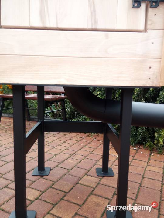 wędzarnia ogrodowa drewno bukowe blacha 5 mm Damasławek