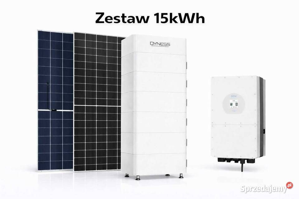 Zestaw budżetowy 15kWh HV panele inwerter 3 fazy Zestawy małopolskie