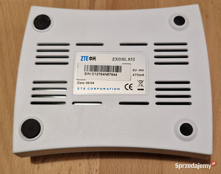 Modem USB ADSL ZXDSL 852 Neostrada TP zestaw DSL Wieluń