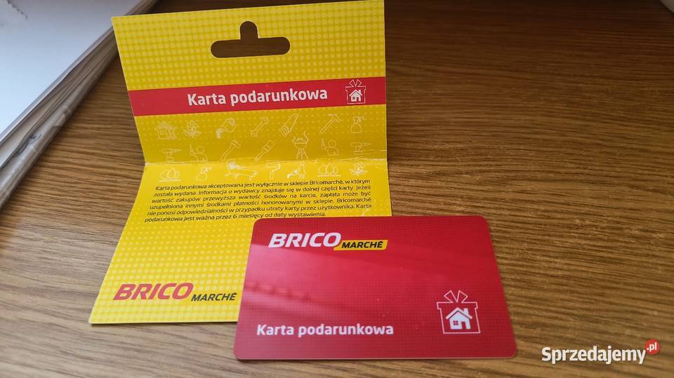 Karta podarunkowa Brico Marche