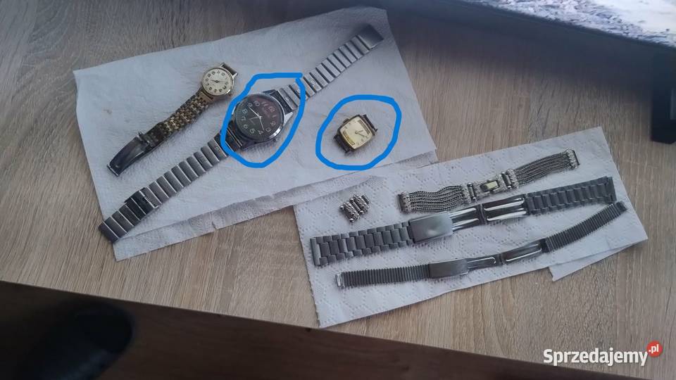 Stare zegarki i bransoletki do zegarków Pozostałe