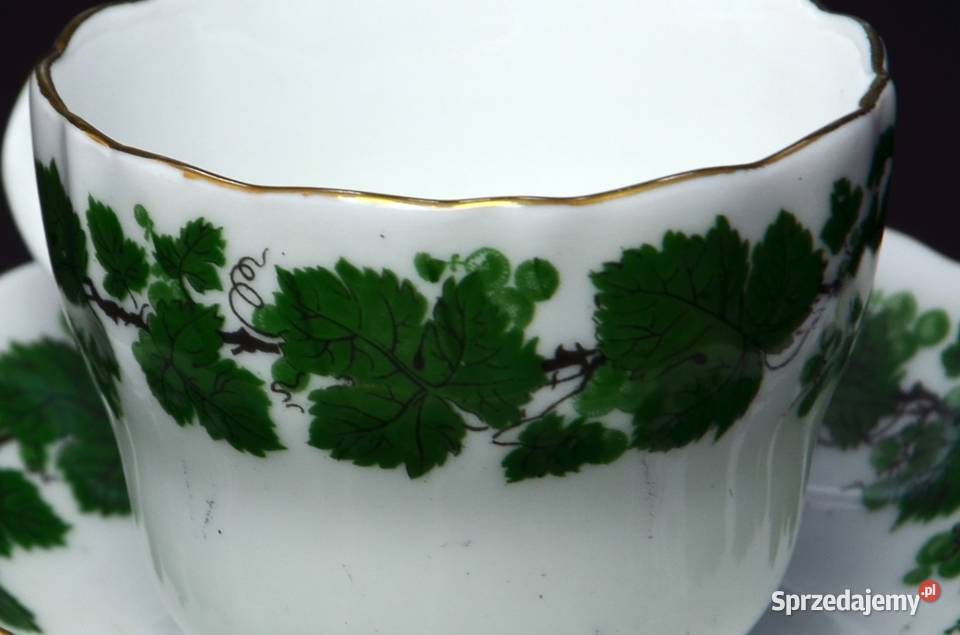 Filiżanka w stylu miśnieńskim Schnwald Bavaria Legnica