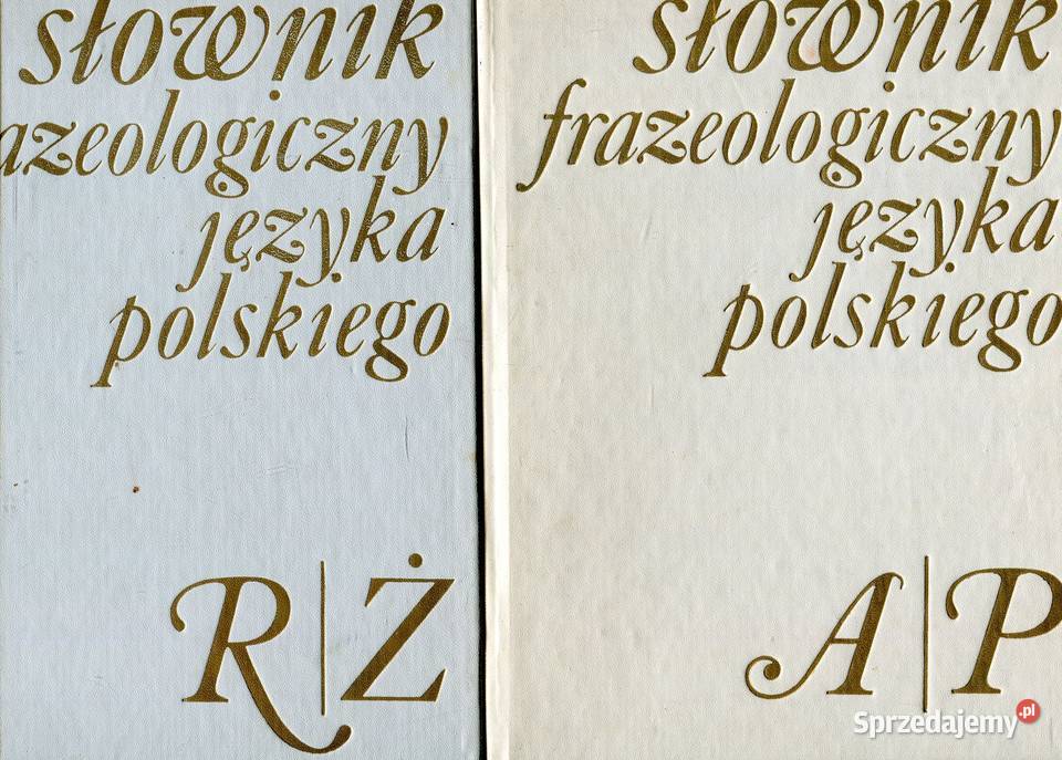 Słownik frazeologiczny języka polskiego T12 sprzedam