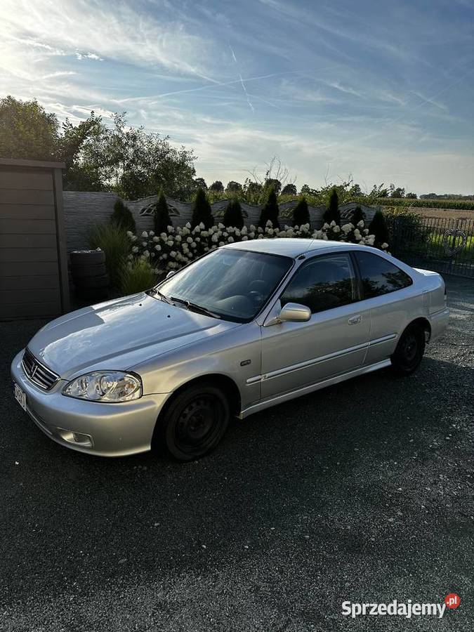 Honda civic 6 coupe Zamiana nieuszkodzony Civic dolnośląskie Wrocław