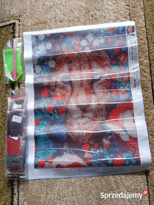 Plakat do wykonania metodą haftu diamentowego Plakaty Łańcut