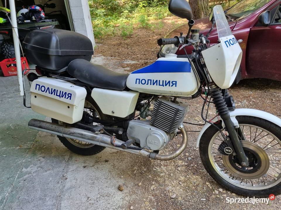 MZ ETZ 250 Policyjna zarejestrowana benzyna sprzedam