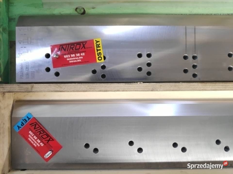 Ostrzenie noży Polar 115 Seypa 115 Wohlenberg 92 Poznań