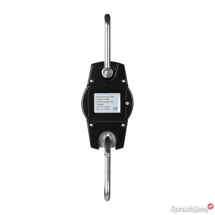 Waga hakowa magazynowa myśliwska 300 czarna Poczesna