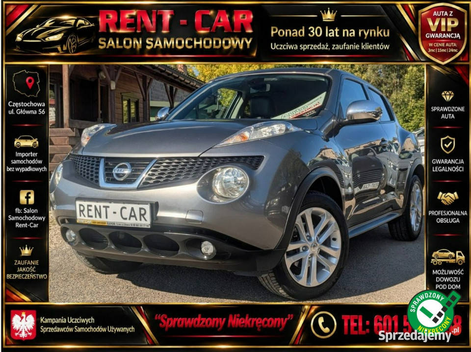 Nissan Juke 15D110OPŁACONY kamera cofania Częstochowa