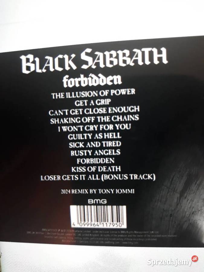 Legenda heavy rocka BLACK SABBATH Forbidden z Rzeszów