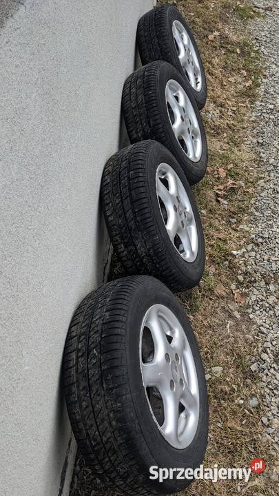 Koła Alufelgi Opony 14 4x100 letnie KPL Jabłonka