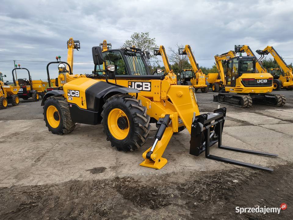 ŁADOWARKA TELESKOPOWA JCB 533105 2018R MANITOU wielkopolskie sprzedam