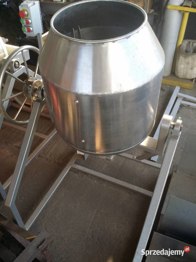 Mieszalnik Bębnowy Nierdzewny 200L Sałatki Farsz małopolskie