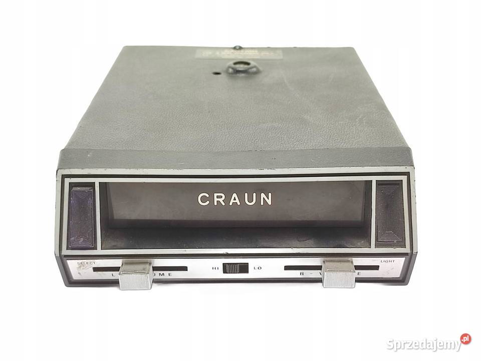 RADIO ODTWARZACZ KASET CRAUN ACME 8 TRACK MINI lubelskie sprzedam