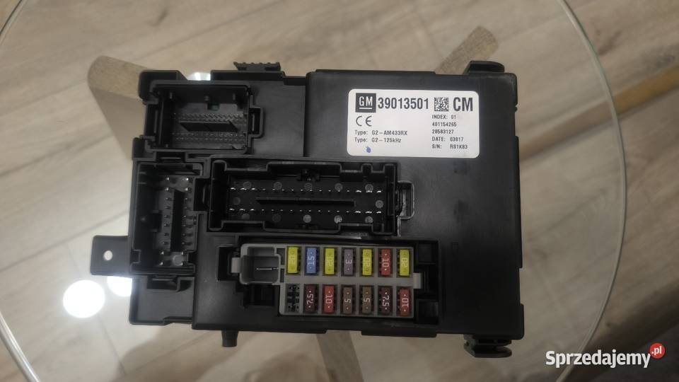 Moduł nadwozia komfortu BCM Opel Meriva B