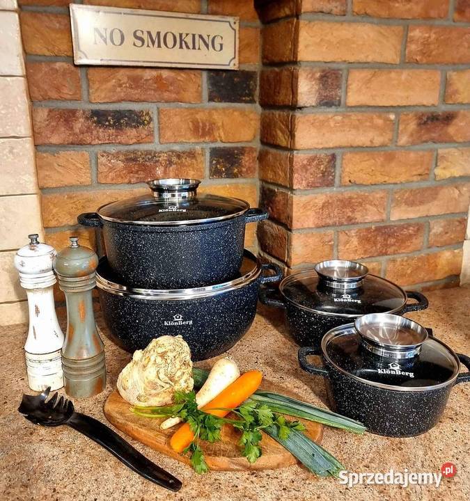 GARNKI MARMURKOWE 8 el sprzedam