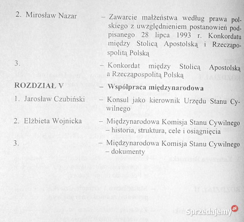 Obrót prawny z zagranicą w sprawach stanu miękka sprzedam