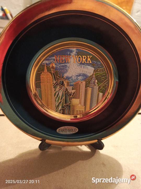 TALERZYK OZDOBNY ART OF CHOKIN MOTYW YORK 24 Talerze i talerzyki