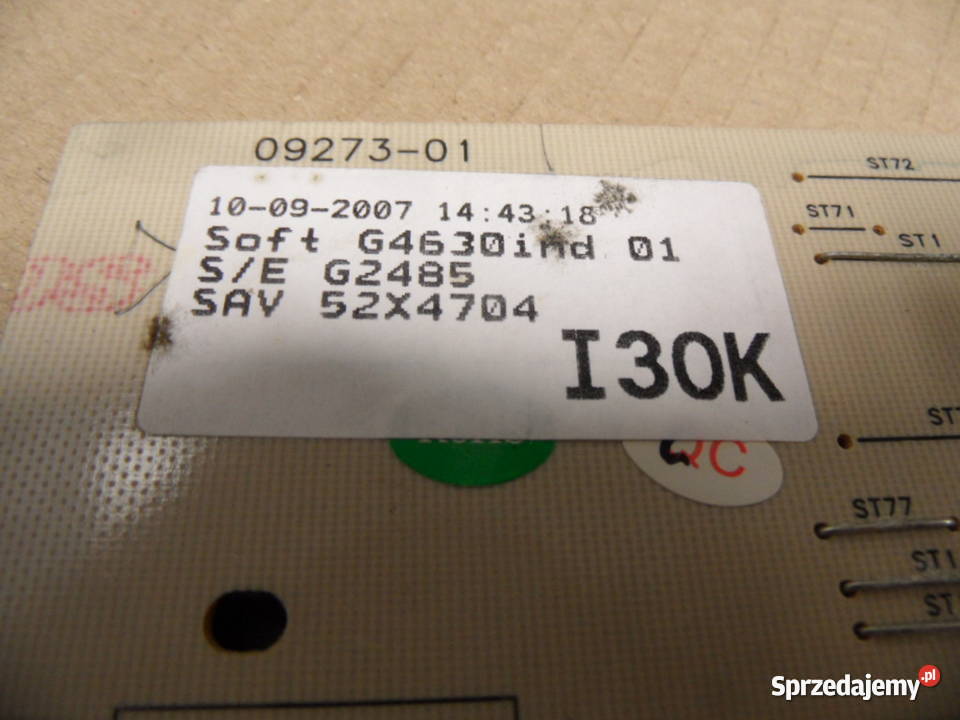 programator pralki mastercook PTE84 Kielce