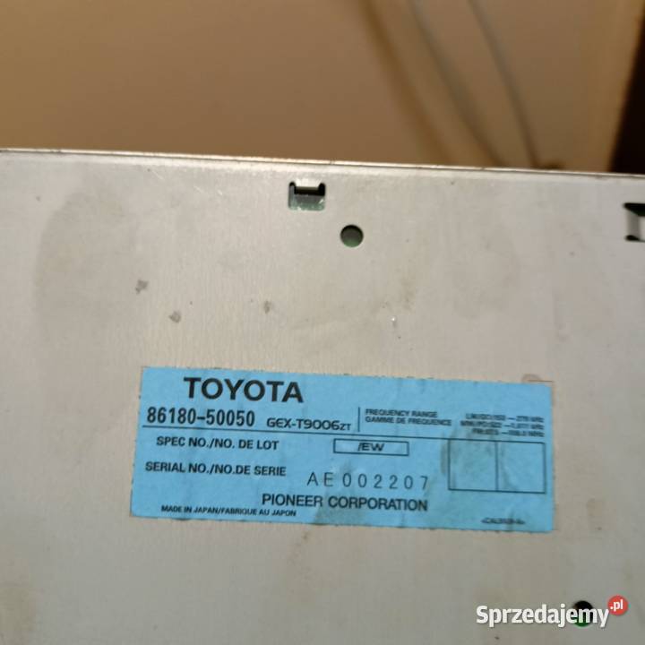 Lexus ls430 tuner 8618050051 86180 50210 Konstantynów sprzedam