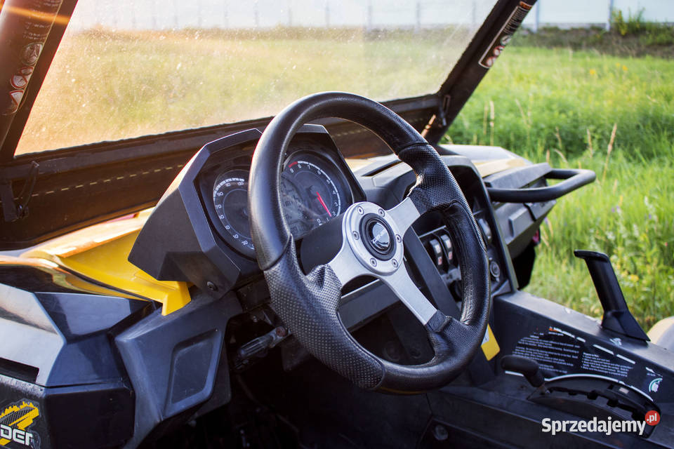 CanAm Commander 1000R z pługiem i wyciągarką nieuszkodzony Tarnów